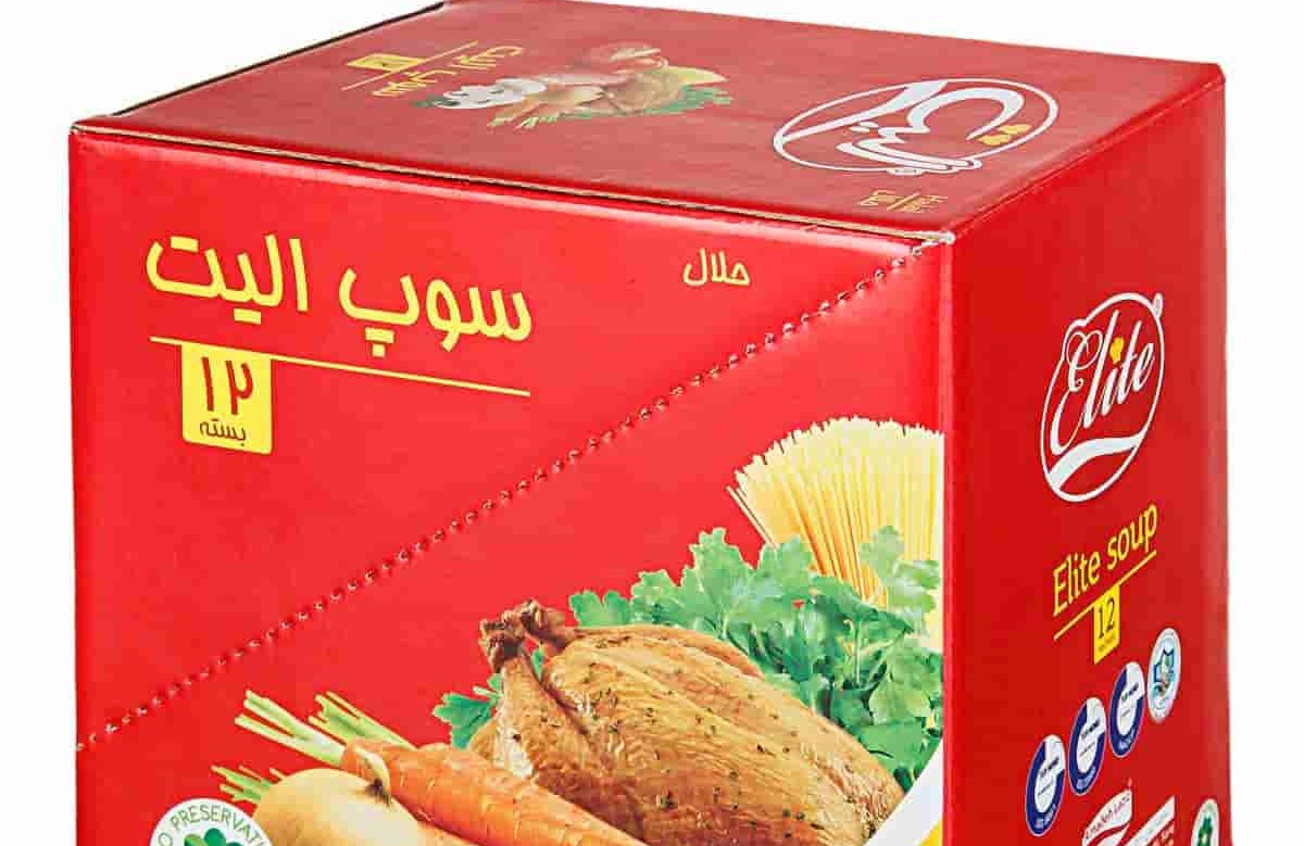 تصویر 1 از خريد سوپ نيمه آماده اليت + قيمت فروش استثنايي